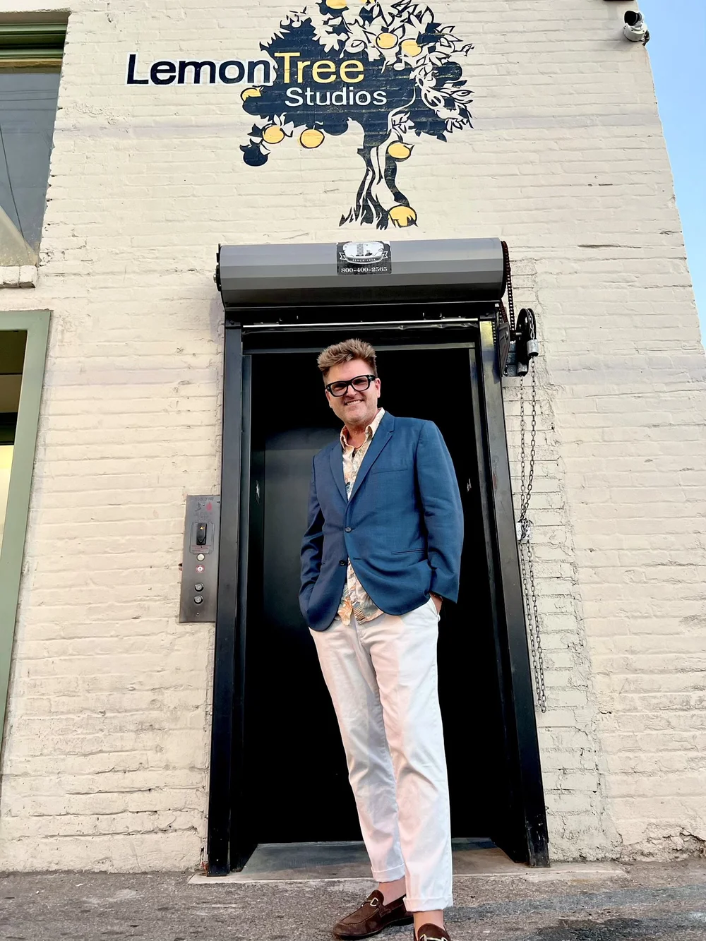LemonTree owner Erik Nilsson outside the Highland Park entrance